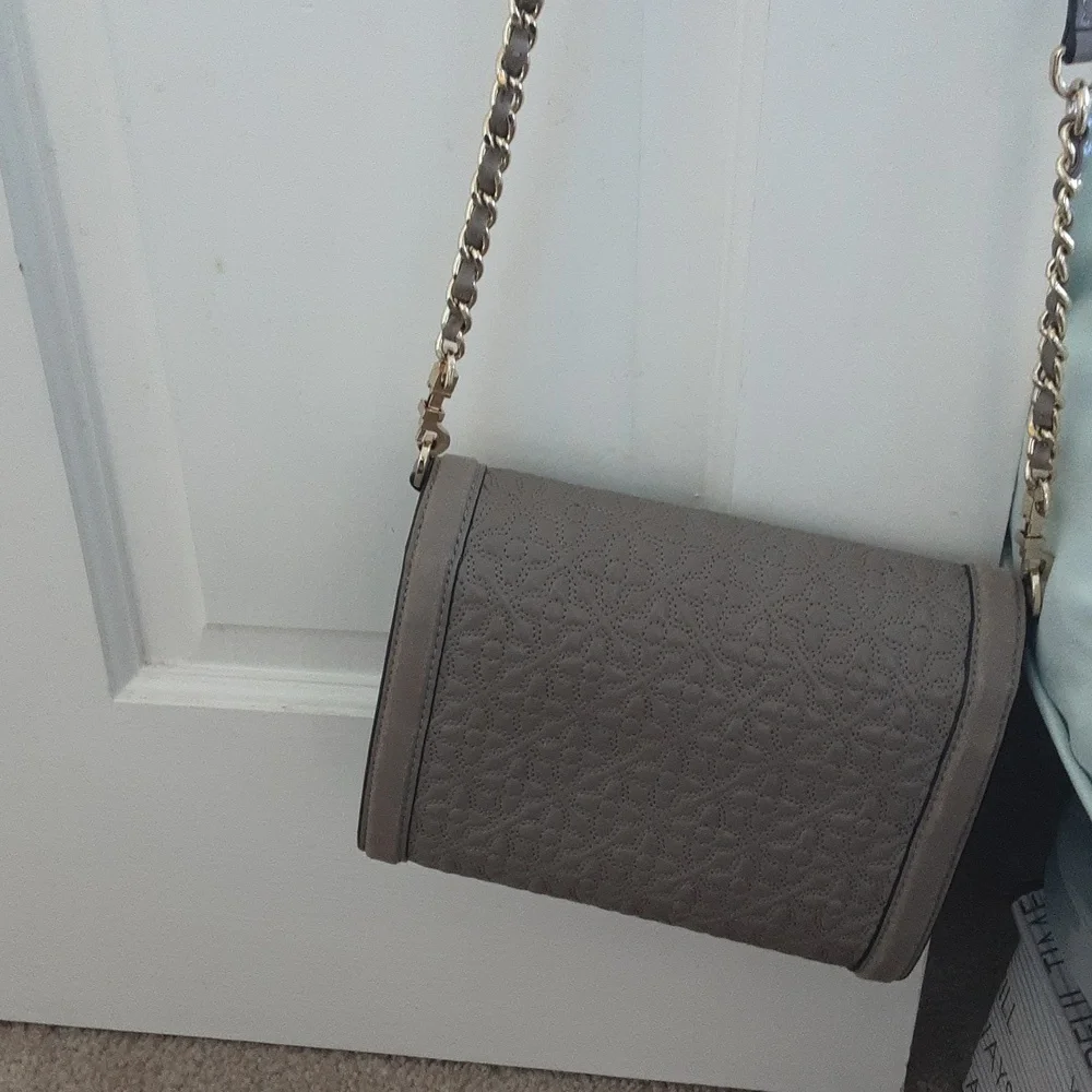 Tory Burch gray crossbody - Picture 3 of 8